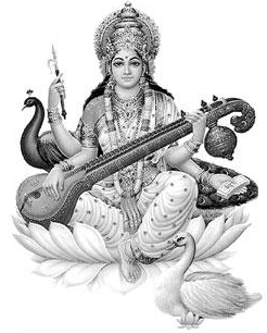 Goddess Saraswati